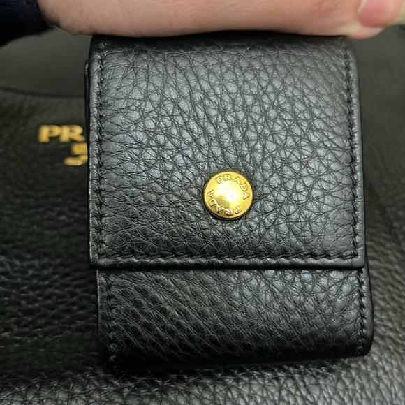 Prada Vitello Pebble Daino Medium Satchel - Picture 7 of 17